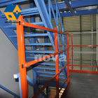 แพลตฟอร์มการจัดเก็บคลังสินค้า Metal Mezzanine Floor Blue Multi Tier Heavy Duty