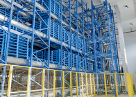 ระบบจัดเก็บและเรียกค้นอัตโนมัติ (Asrs) Stacker Crane Steel Rack Pallet WArehouse