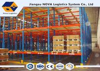 ระบบแร็คพาเลทแรงโน้มถ่วงสำหรับ Q235B ของ Galvanized สำหรับคลังสินค้า Logistic