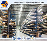 NOVA Cantilever Warehouse ชั้นเก็บสินค้า 75 มม. สามารถปรับได้ 500 กิโลกรัมต่อแขน